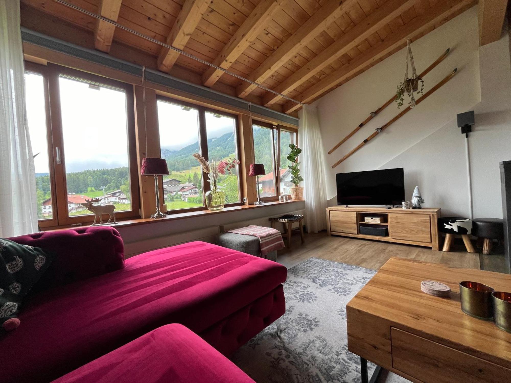 Haus Alpenblume Apartment Ehrwald Phòng bức ảnh